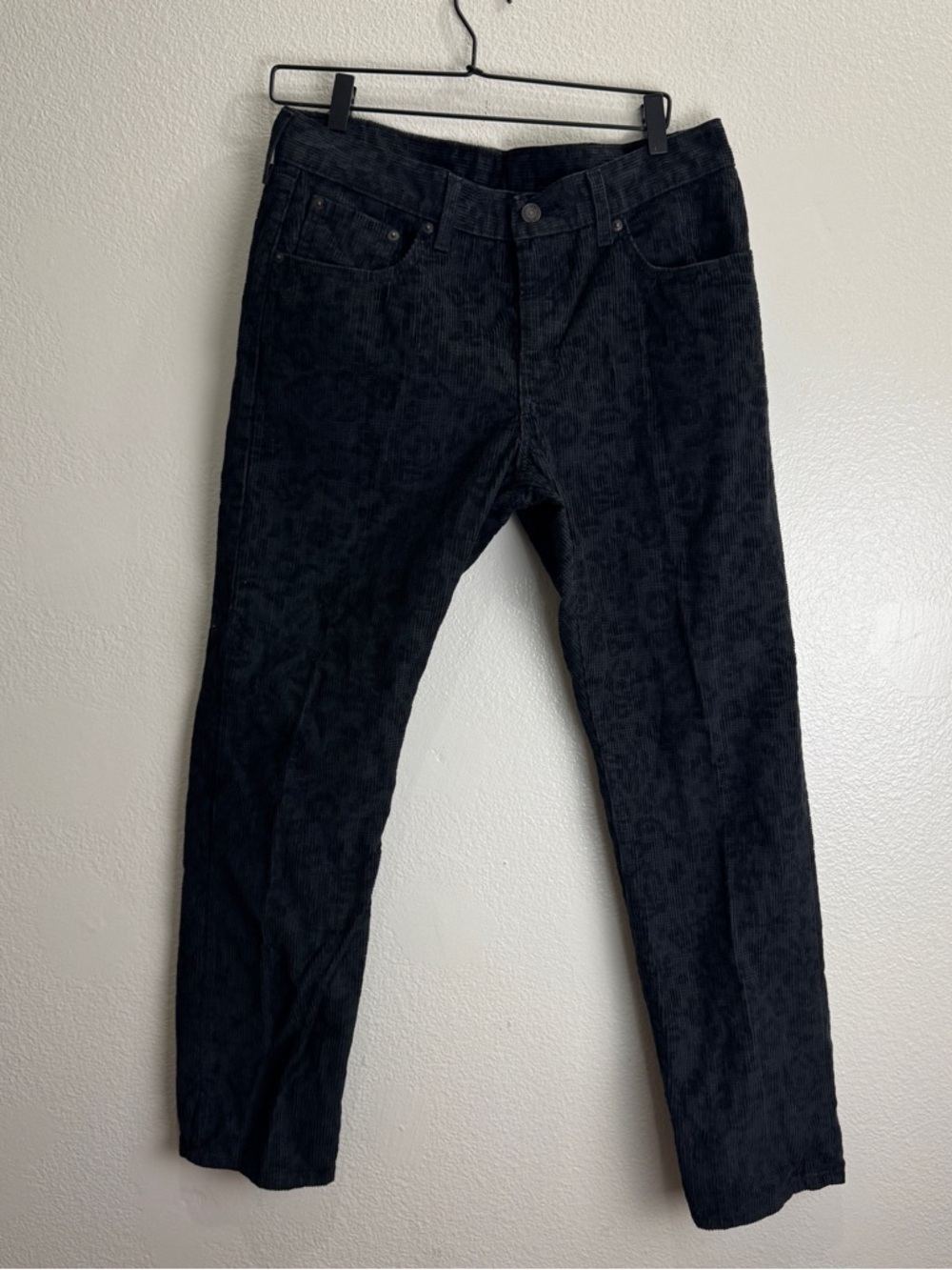 Levis Corduroy Leopard Print Vintage Pants Size 31X30